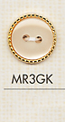 MR3GK 華やか シャツ・ブラウス用 2つ穴 プラスチックボタン 大阪プラスチック工業(DAIYA BUTTON)