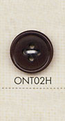 ONT02H 天然素材 コロゾ ナット 4つ穴 ボタン 大阪プラスチック工業(DAIYA BUTTON)