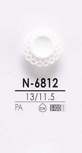 N6812 染色用ボタン アイリス