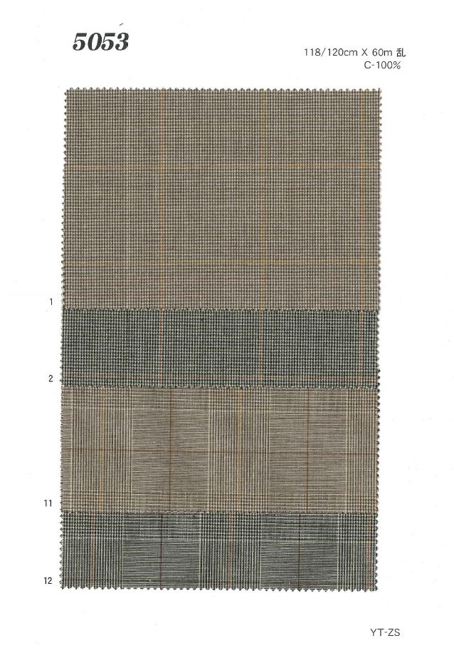 MU5053 グレンチェック[生地] 植山織物