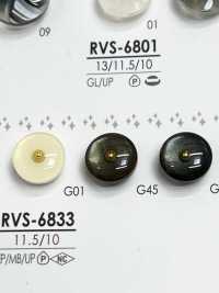 RVS6833 染色用 ピンカール調 メタルボール ボタン アイリス サブ画像