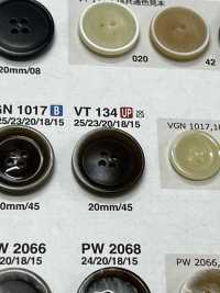 VT134 板水牛調ボタン アイリス サブ画像