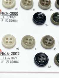 NICK2002 シャツ・軽衣料用 骨調ボタン アイリス サブ画像
