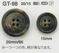 GT98 アーミーボタン アイリス サブ画像