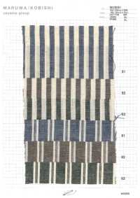 MU5081 綿リネンダンガリー[生地] 植山織物 サブ画像