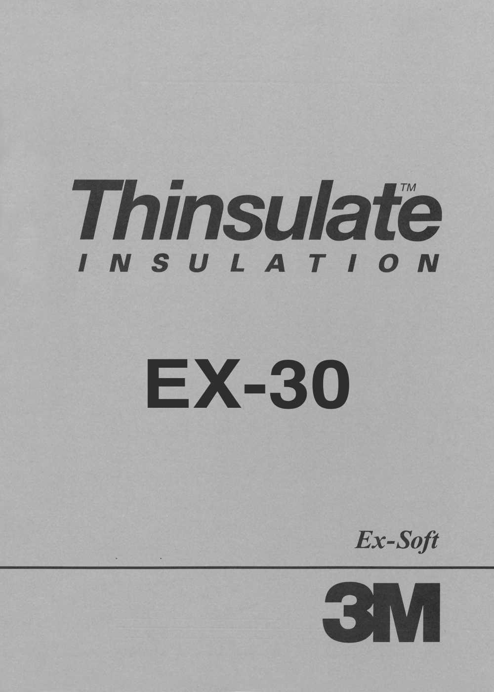 EX30 3M™ シンサレート™ Ex-Soft  30g/m2[芯地]