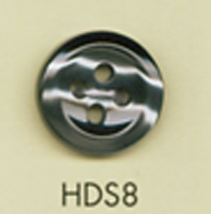 HDS8 DAIYA BUTTONS 耐衝撃HYPER DURABLE""シリーズ 貝調ポリエステルボタン"" 大阪プラスチック工業(DAIYA BUTTON)