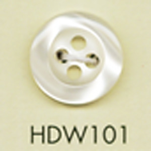 HDW101 DAIYA BUTTONS 耐衝撃HYPER DURABLE""シリーズ 貝調ポリエステルボタン"" 大阪プラスチック工業(DAIYA BUTTON)