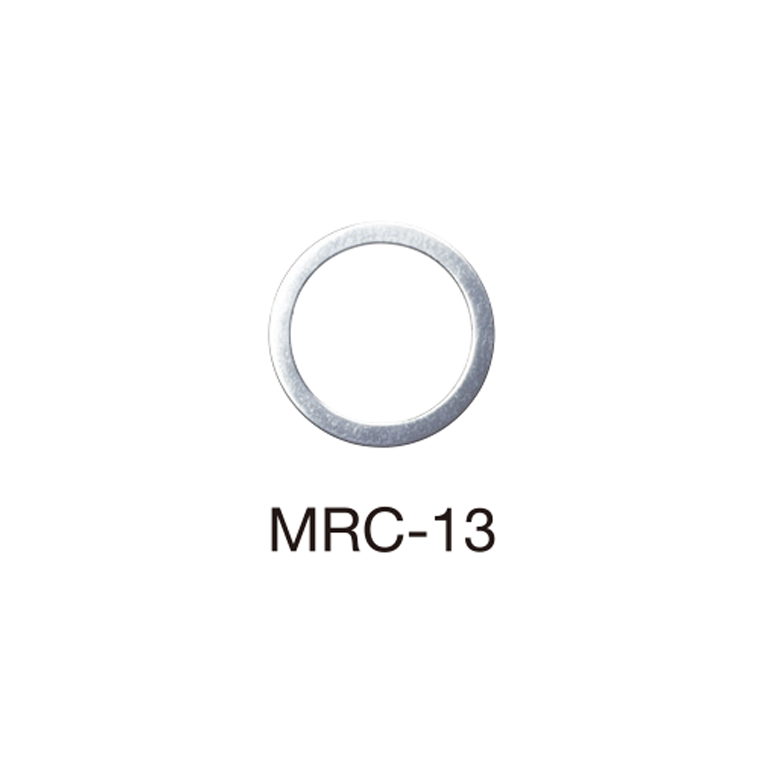 MRC13 丸カン 13mm ※検針対応[バックル・カン類] モリト(MORITO)