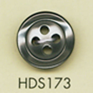 HDS173 DAIYA BUTTONS 耐衝撃HYPER DURABLE""シリーズ 貝調ポリエステルボタン"" 大阪プラスチック工業(DAIYA BUTTON)