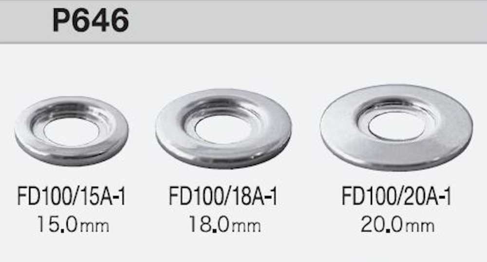 FD100 トップパーツ[ドットボタン・ハトメ] モリト(MORITO)