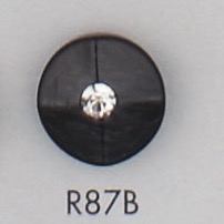 R87B ポリエステル樹脂製ボタン 大阪プラスチック工業(DAIYA BUTTON)