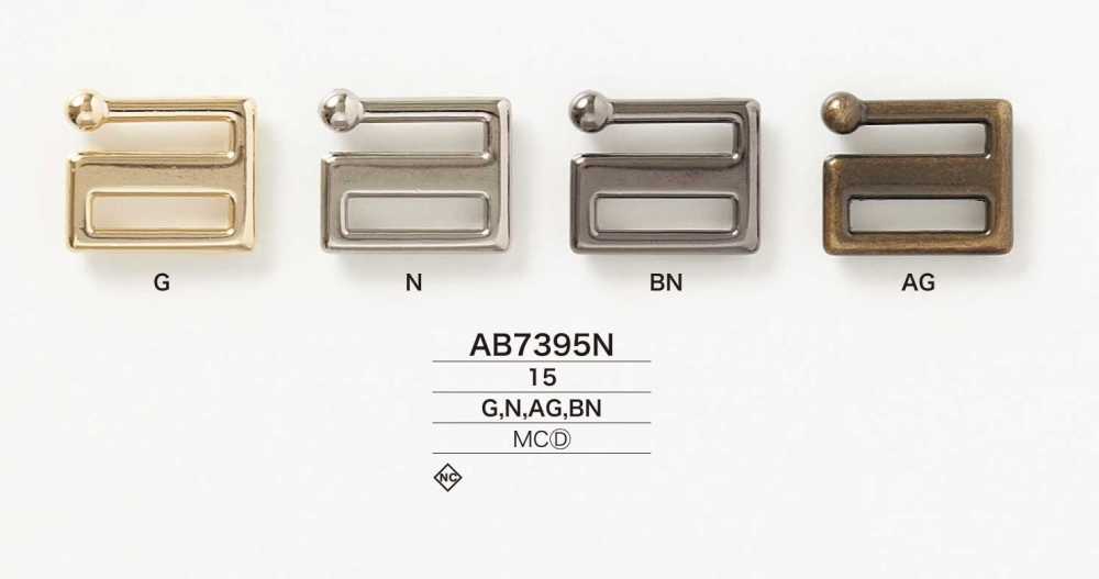 AB7395N ダイカスト製 バックルパーツ[バックル・カン類] アイリス