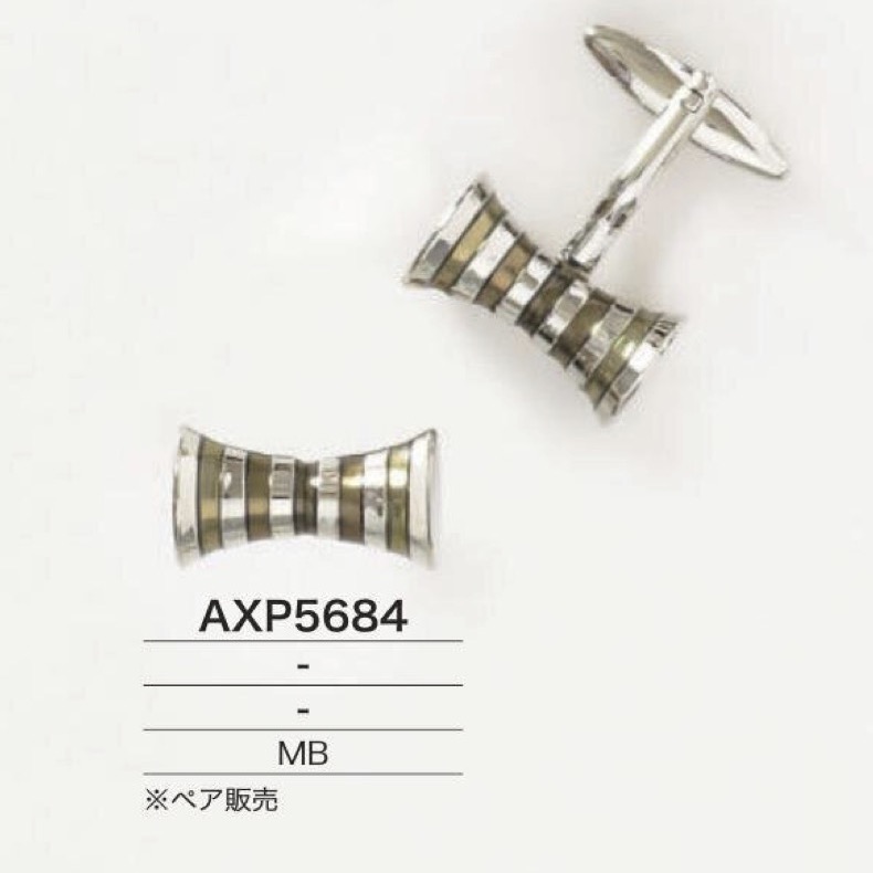AXP5684 真鍮製 カフス[雑貨その他] アイリス