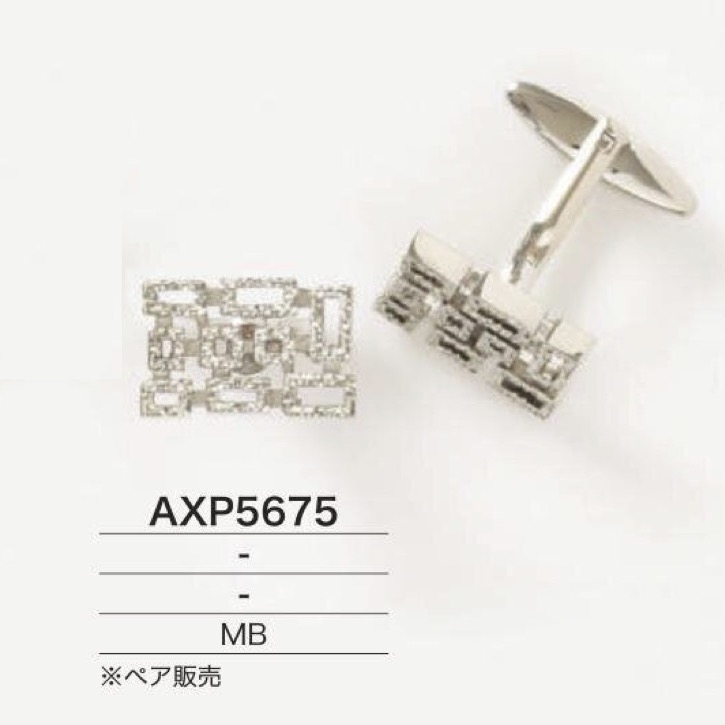 AXP5675 真鍮製 カフス[雑貨その他] アイリス