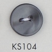 KS104 ポリエステル樹脂製 2つ穴ボタン 大阪プラスチック工業(DAIYA BUTTON)