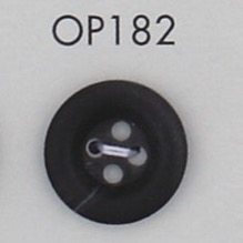 OP182 ポリエステル樹脂製 4つ穴ボタン 大阪プラスチック工業(DAIYA BUTTON)
