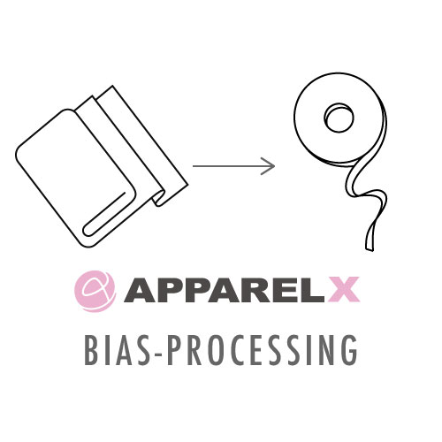 BIAS-PROCESSING バイアステープカット加工(生地幅131cm以上)[システム]