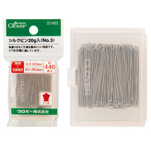 22603 シルクピン２０g入　Ｎｏ．３[手芸用品] クロバー