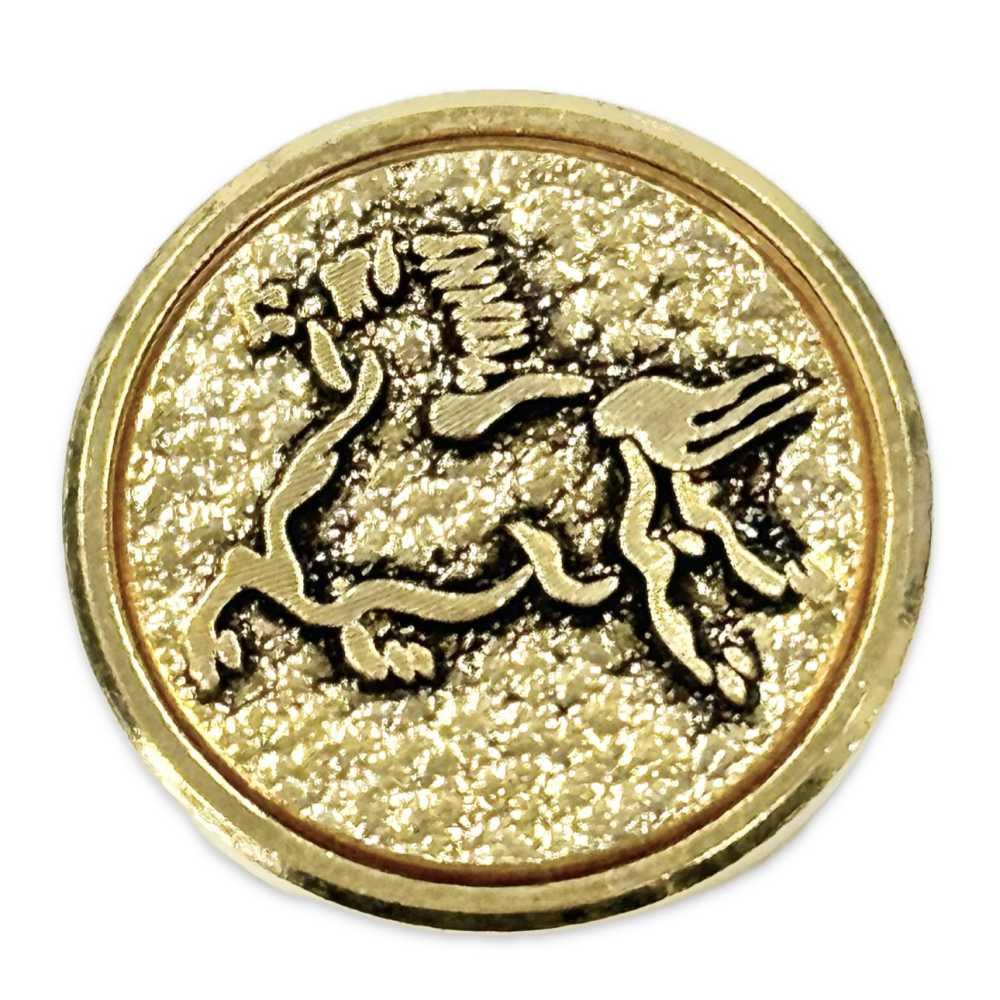 EX114G 国産 スーツ・ジャケット用メタルボタン ゴールド