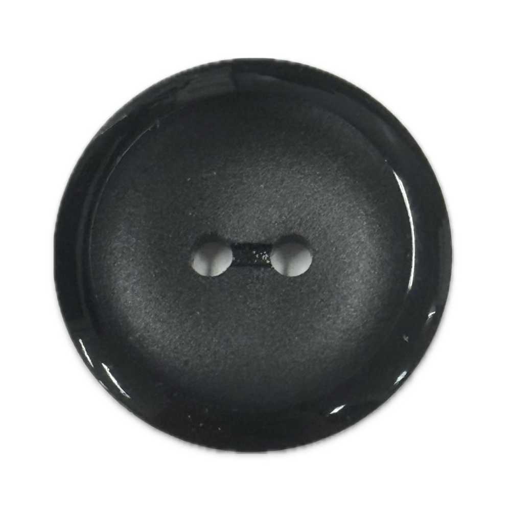 H-02 礼服用 ツヤ消し 黒 2つ穴ボタン