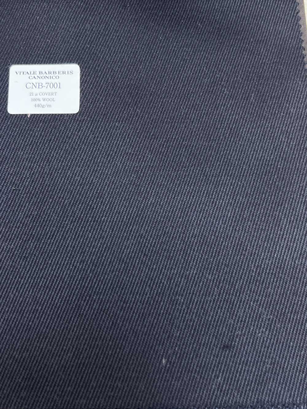 CNB7001 CANONICO(カノニコ) 定番 21μCOVERT 濃紺 無地[生地] CANONICO(カノニコ)