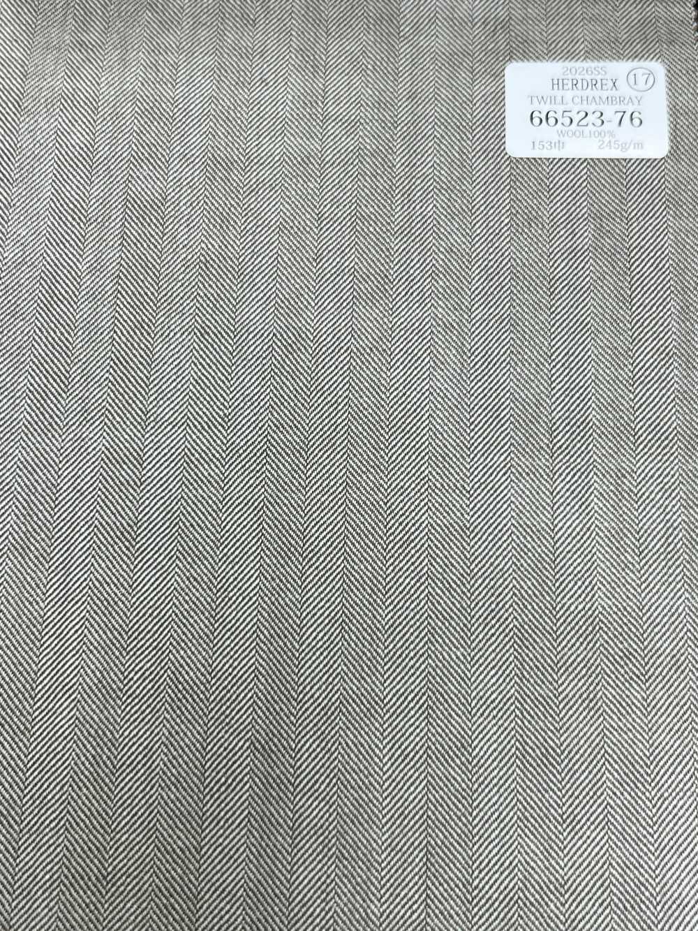 66523-76 26SS HERDREX 【TWILL CHAMBRAY】 ツイルシャンブレー[生地] 国島株式会社