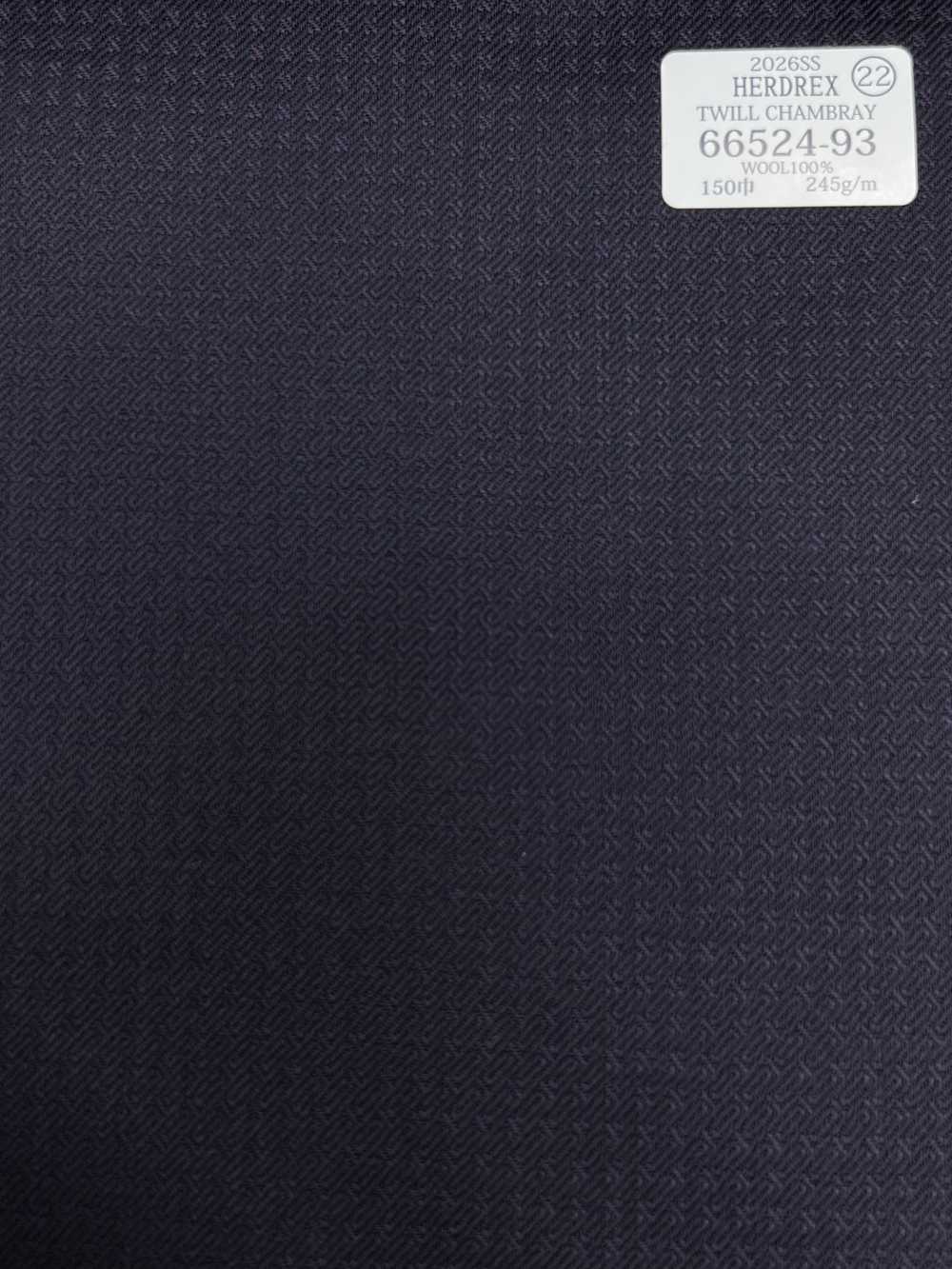 66524-93 26SS HERDREX 【TWILL CHAMBRAY】 ツイルシャンブレー[生地] 国島株式会社
