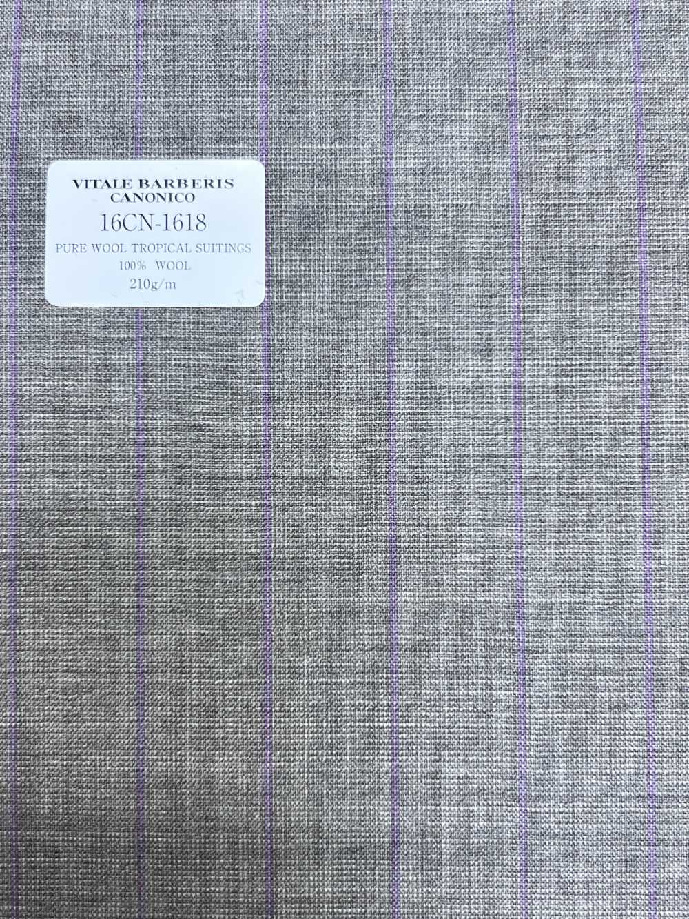 16CN1618 26SS VBC ヴィターレ・バルベリス・カノニコ PURE WOOL TROPICAL SUITINGS[生地] CANONICO(カノニコ)