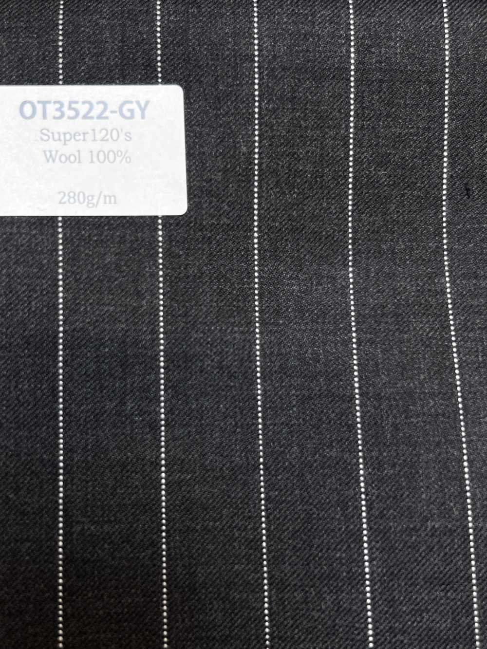 OT3522-GY 定番  国産 Super120's W100 グレー[生地] 細井商事株式会社