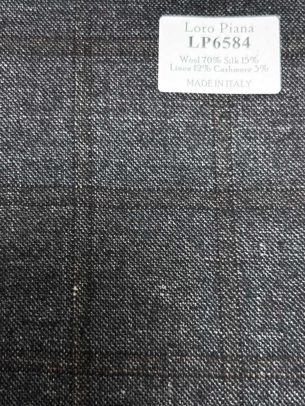 LP6584 Loro Piana グレー チェック[生地] 細井商事株式会社