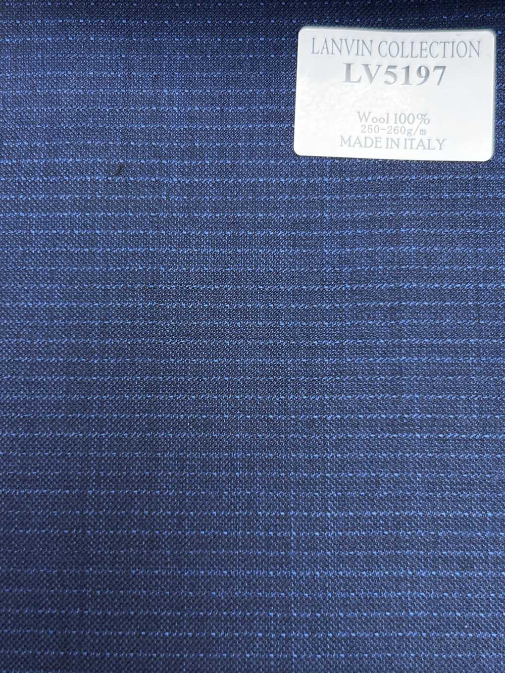 LV5197 LANVIN COLLECTION ネイビー ボーダー[生地] 細井商事株式会社