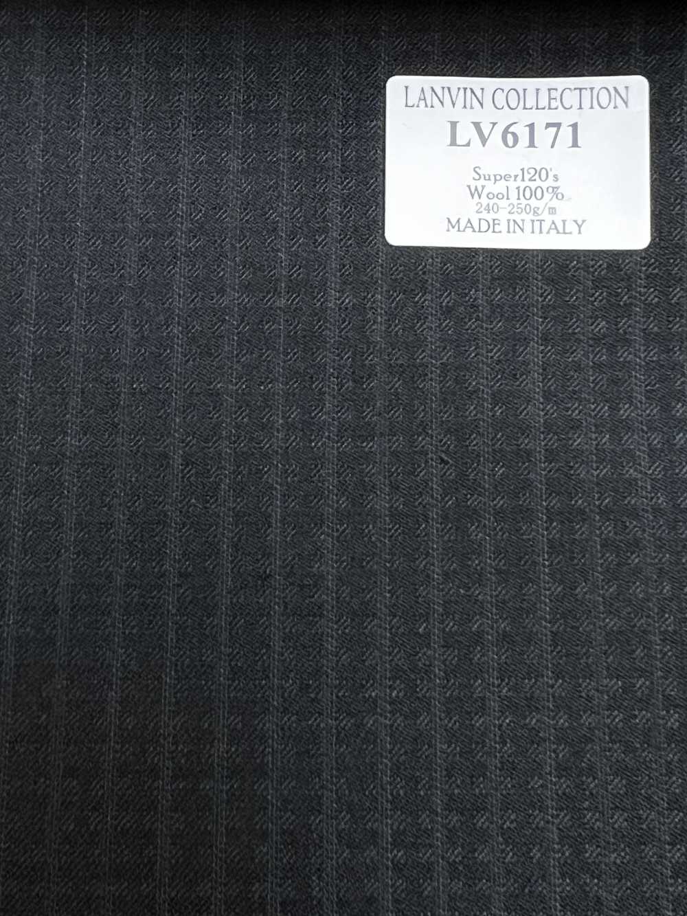 LV6171 LANVIN COLLECTION Super120's グリーン チェック[生地] 細井商事株式会社