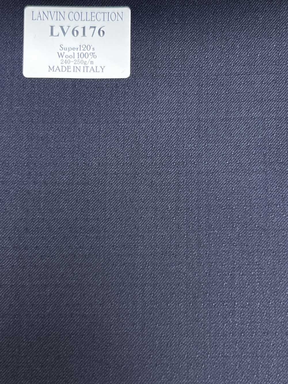 LV6176 LANVIN COLLECTION Super120's 濃紺 ドット[生地] 細井商事株式会社
