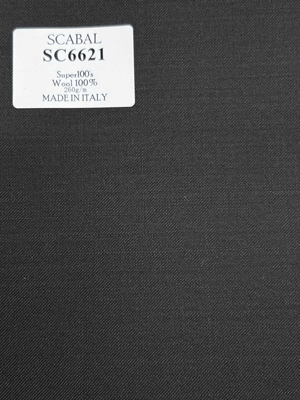 SC6621 SCABAL Super120's ブラウン 無地[生地] 細井商事株式会社