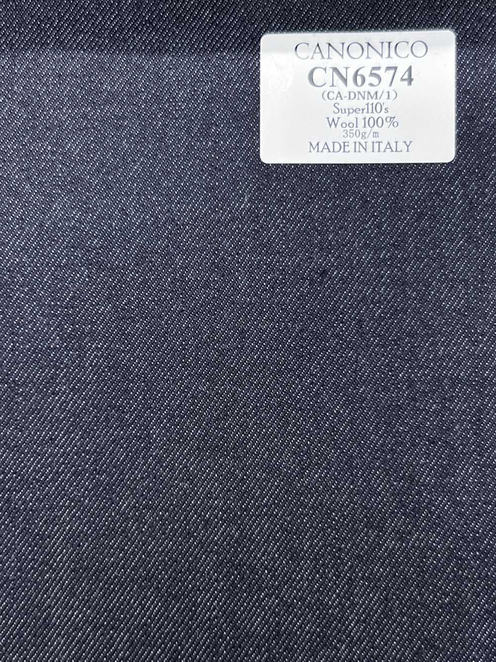 CN6574 CANONICO Super110's ネイビー デニム[生地] 細井商事株式会社