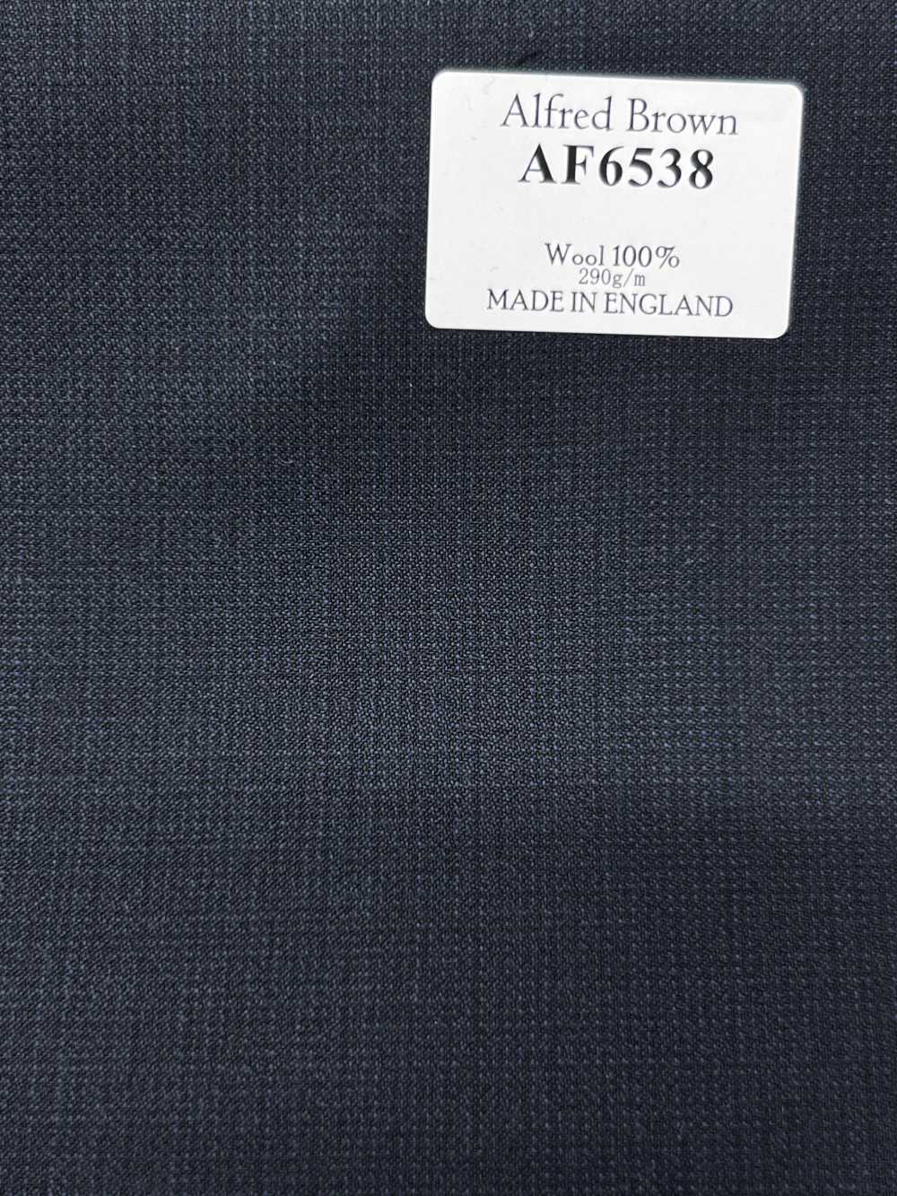 AF6538 Alfred Brown ネイビー 無地[生地] 細井商事株式会社