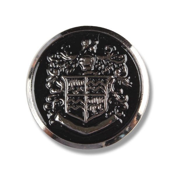 YM8 【アウトレット】国産 スーツ・ジャケット用メタルボタン シルバー