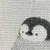 ライトグレー ペンギン