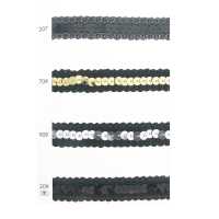113-205 スパンコールブレード[リボン・テープ・コード] DARIN(ダリン) サブ画像