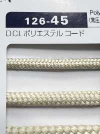 126-45 D.C.I ポリエステルコード(丸紐)[リボン・テープ・コード] DARIN(ダリン) サブ画像