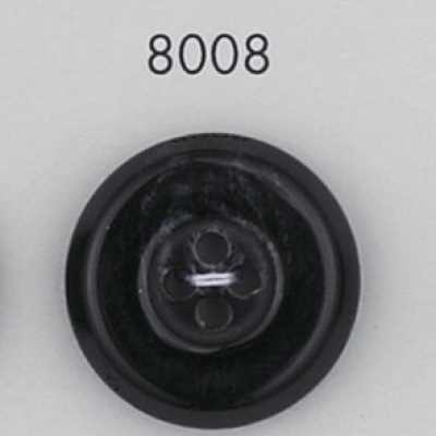 8008 ポリエステル樹脂製 4つ穴ボタン