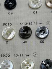 9015 DAIYA BUTTONS 貝調ポリエステルボタン 大阪プラスチック工業(DAIYA BUTTON) サブ画像