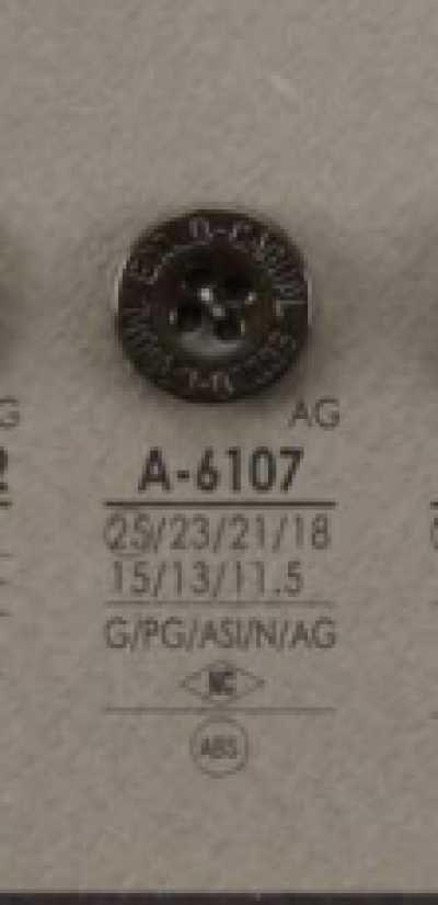 A6107 ABS樹脂製 表穴４つ穴・つや消し つや有りボタン