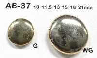 AB37 ABS樹脂製 メッキ釦[ボタン] 大阪プラスチック工業(DAIYA BUTTON) サブ画像