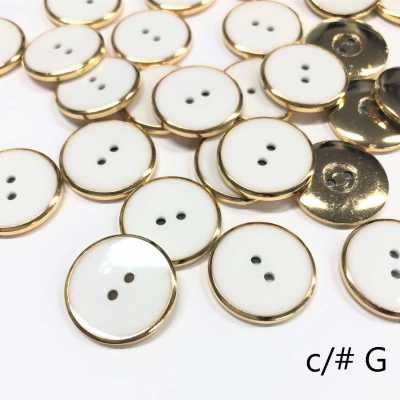 AY72 染色用 2つ穴 カシメ ボタン