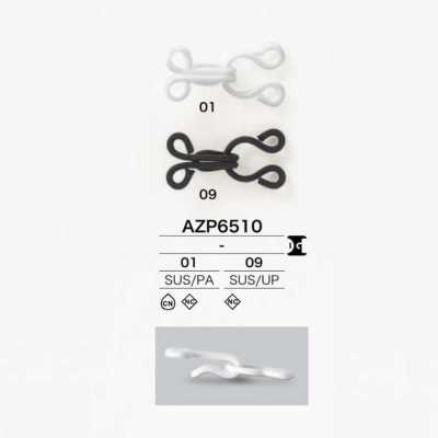 AZP6510 ステンレス/ナイロン/ポリエステル製 スプリングホック