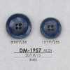 DM1957 ダイカスト製 表穴4つ穴ボタン