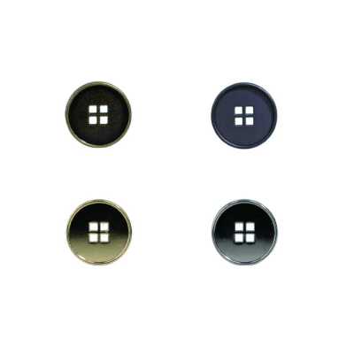 DM1986 ダイカスト製 表穴4つ穴ボタン