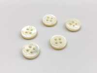 ES111 DAIYA BUTTONS イカリ柄 貝調ポリエステルボタン 大阪プラスチック工業(DAIYA BUTTON) サブ画像